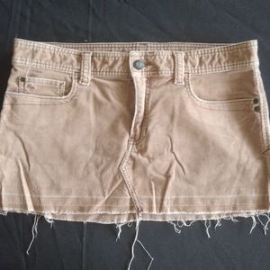 Abercrombie and Fitch Tan/LightBrown Skirt Size 10